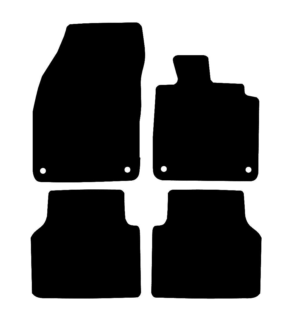 Skoda Enyaq (2021-2024) Car Mats Mat Shape