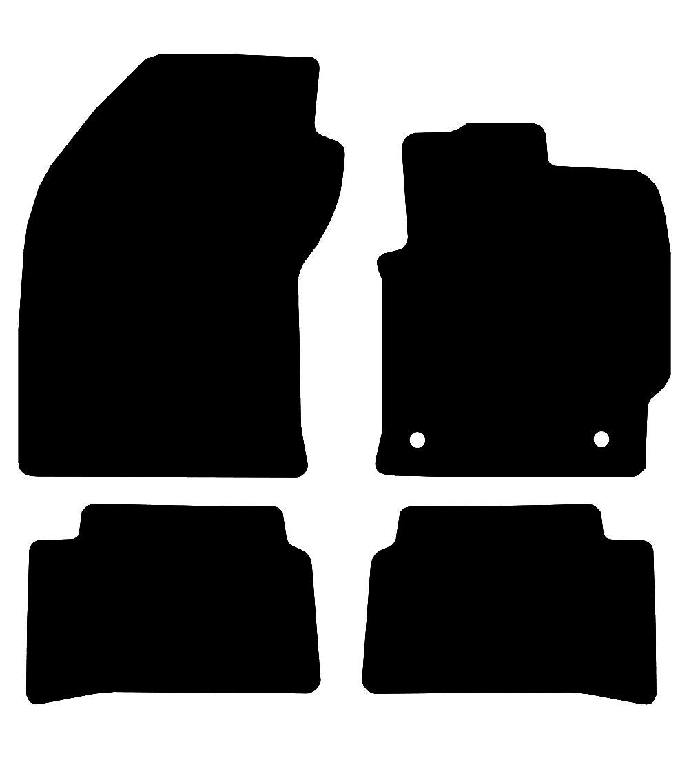 Toyota Corolla Hybrid Hatchback (2019-2024) Car Mats Mat Shape