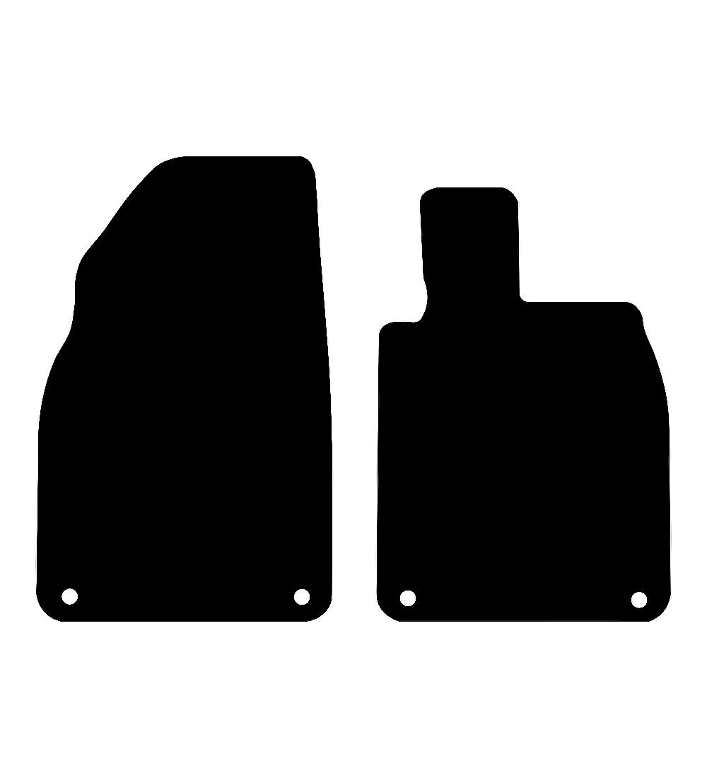 Porsche Cayman (2013-2022) Car Mats Mat Shape