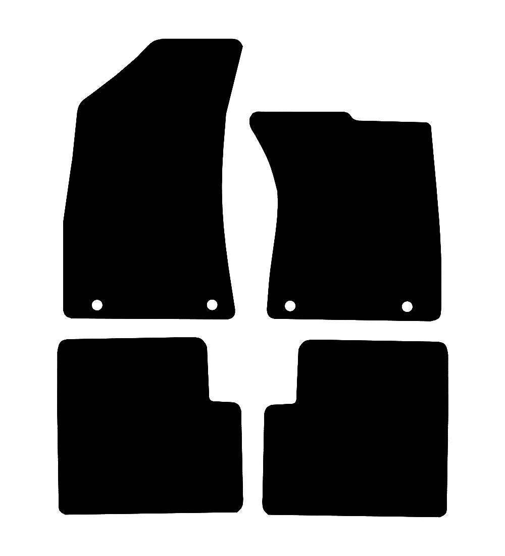 MG ZS Automatic (2017-2024) Car Mats Mat Shape