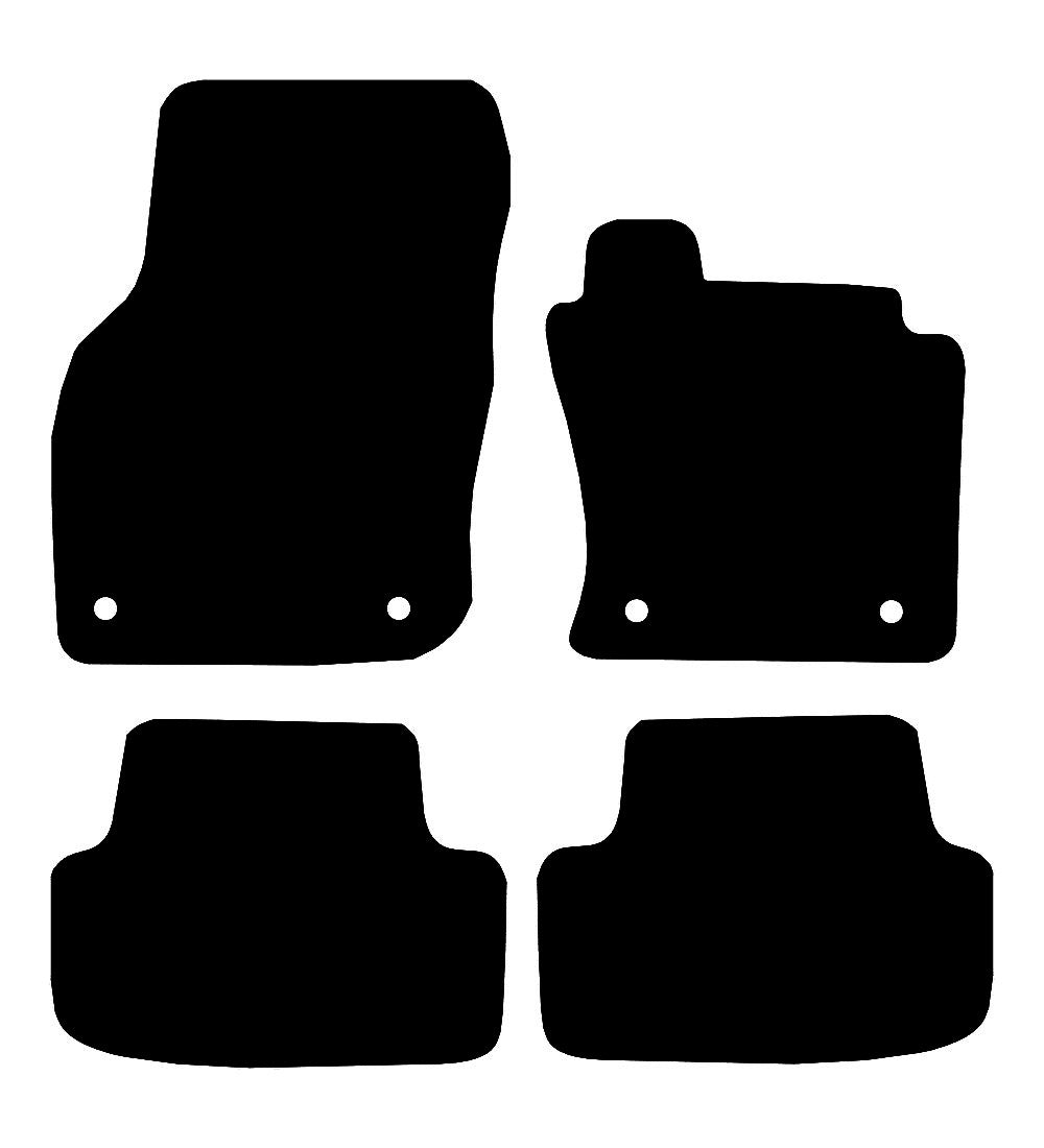 Volkswagen Golf MK8 (2019-2026) Car Mats Mat Shape