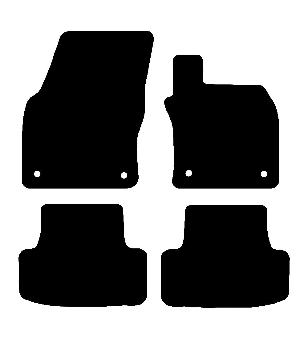 Audi Q2 (2016-2026) Car Mats Mat Shape