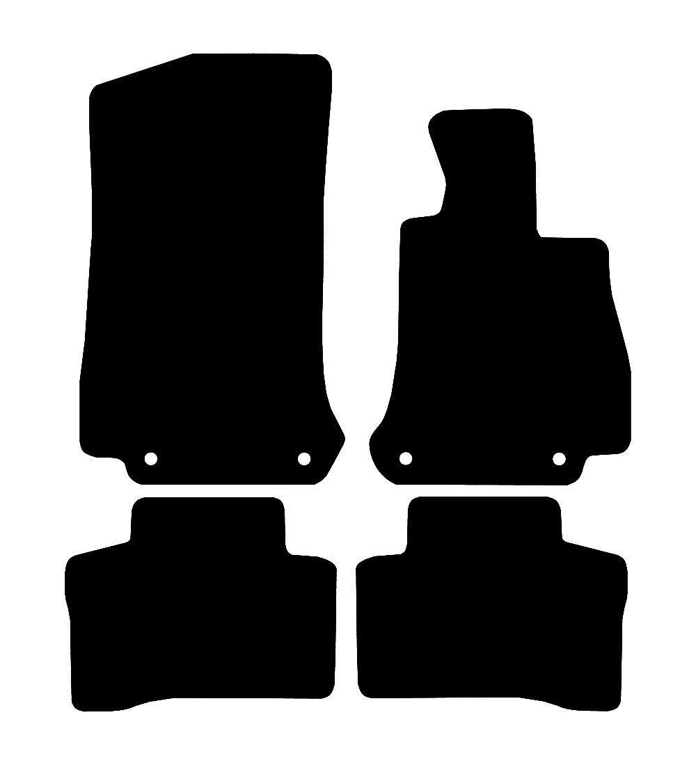 Mercedes GLC (2015-2022) Car Mats Mat Shape