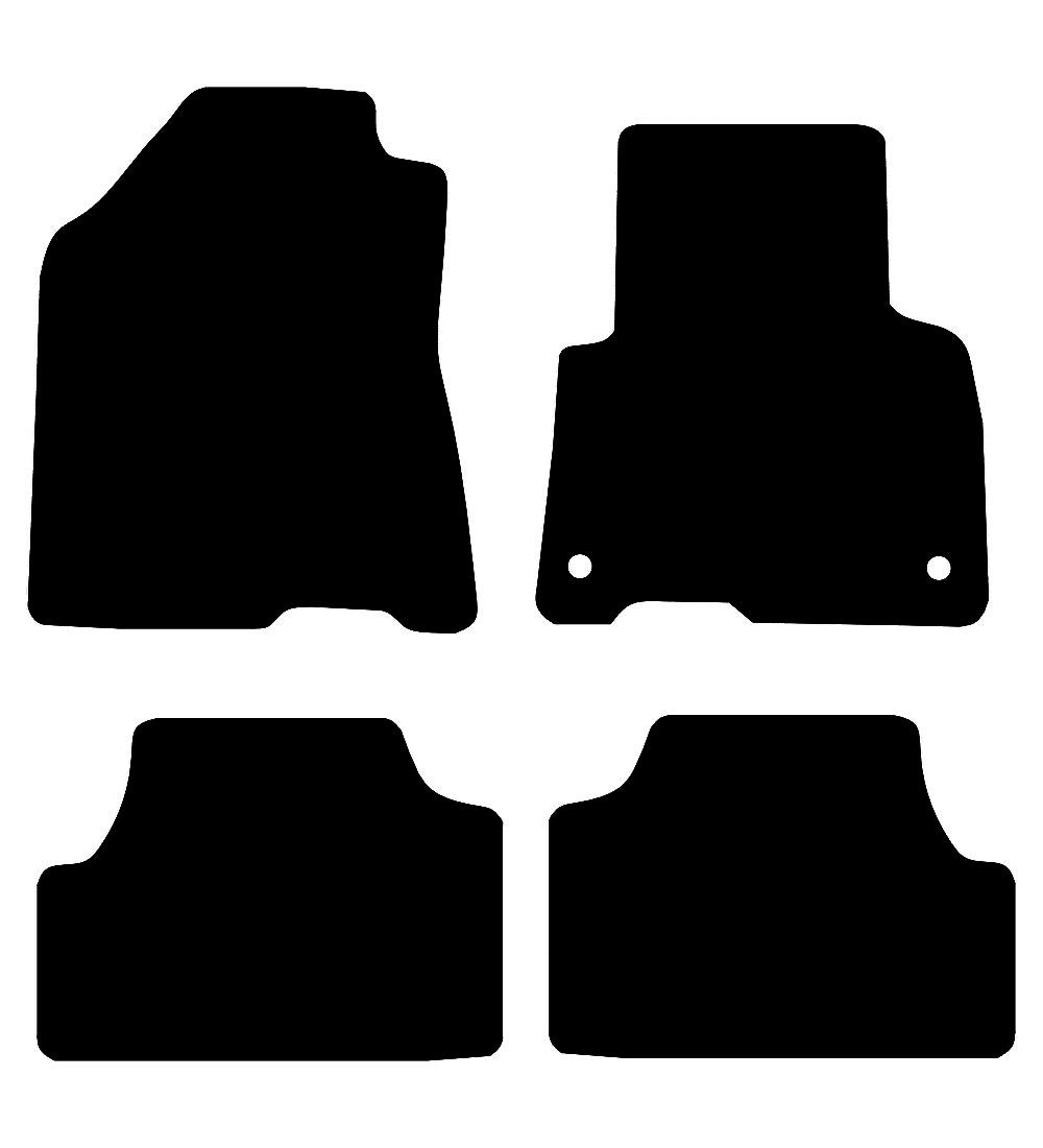 Kia Soul EV (2019-2025) Car Mats Mat Shape