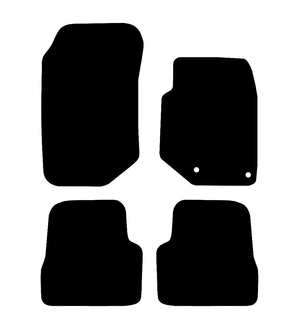 Citroen C4 (2020-2024) Car Mats Mat Shape