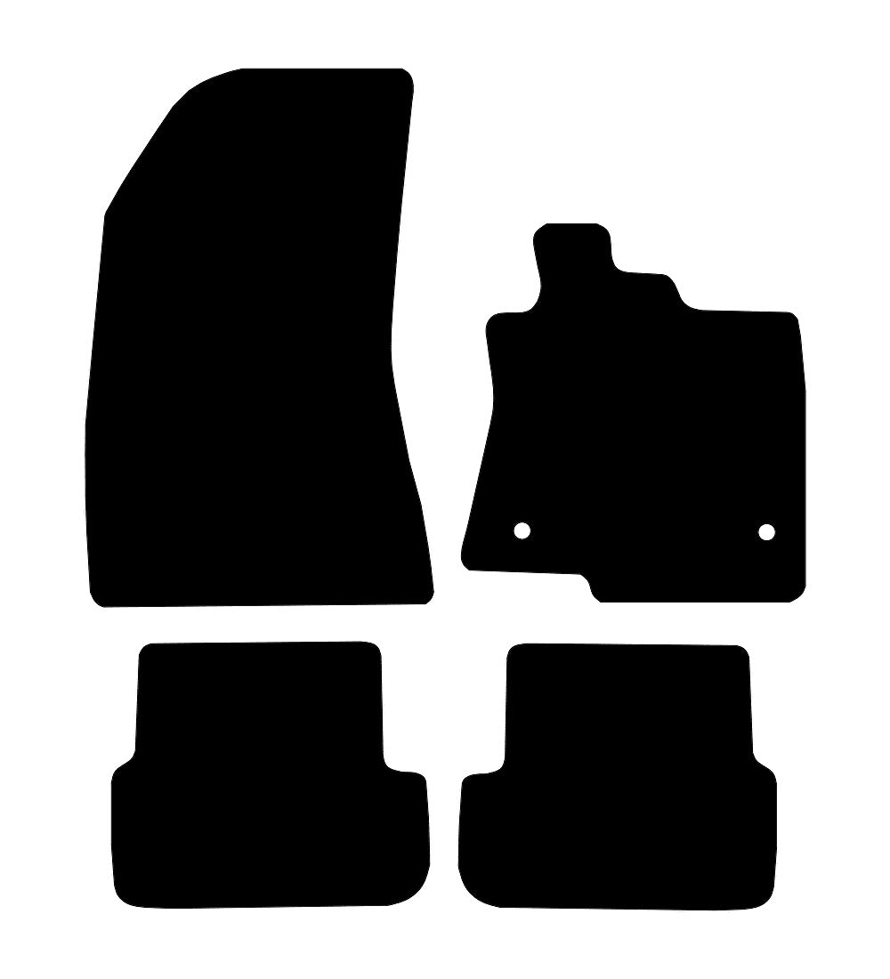 Dacia Sandero (2020-2024) Car Mats Mat Shape