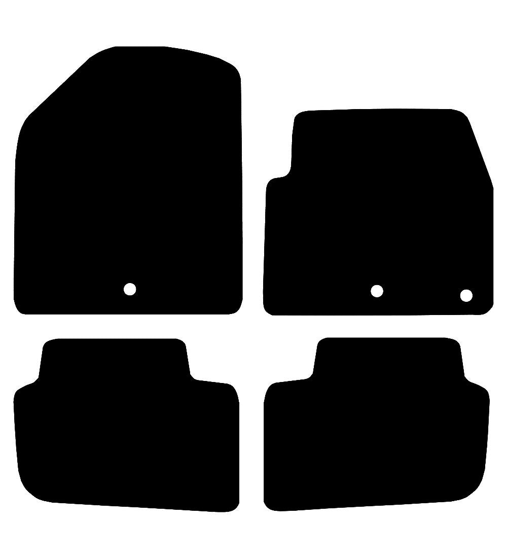 Hyundai Ioniq 5 (2020-2025) Car Mats (Sliding Centre Console) Mat Shape