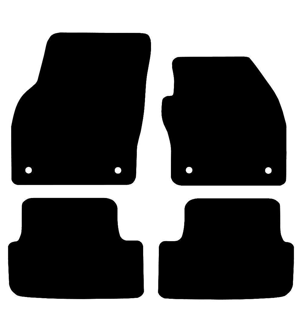 Audi A1 2019-2026 Car Mats Mat Shape