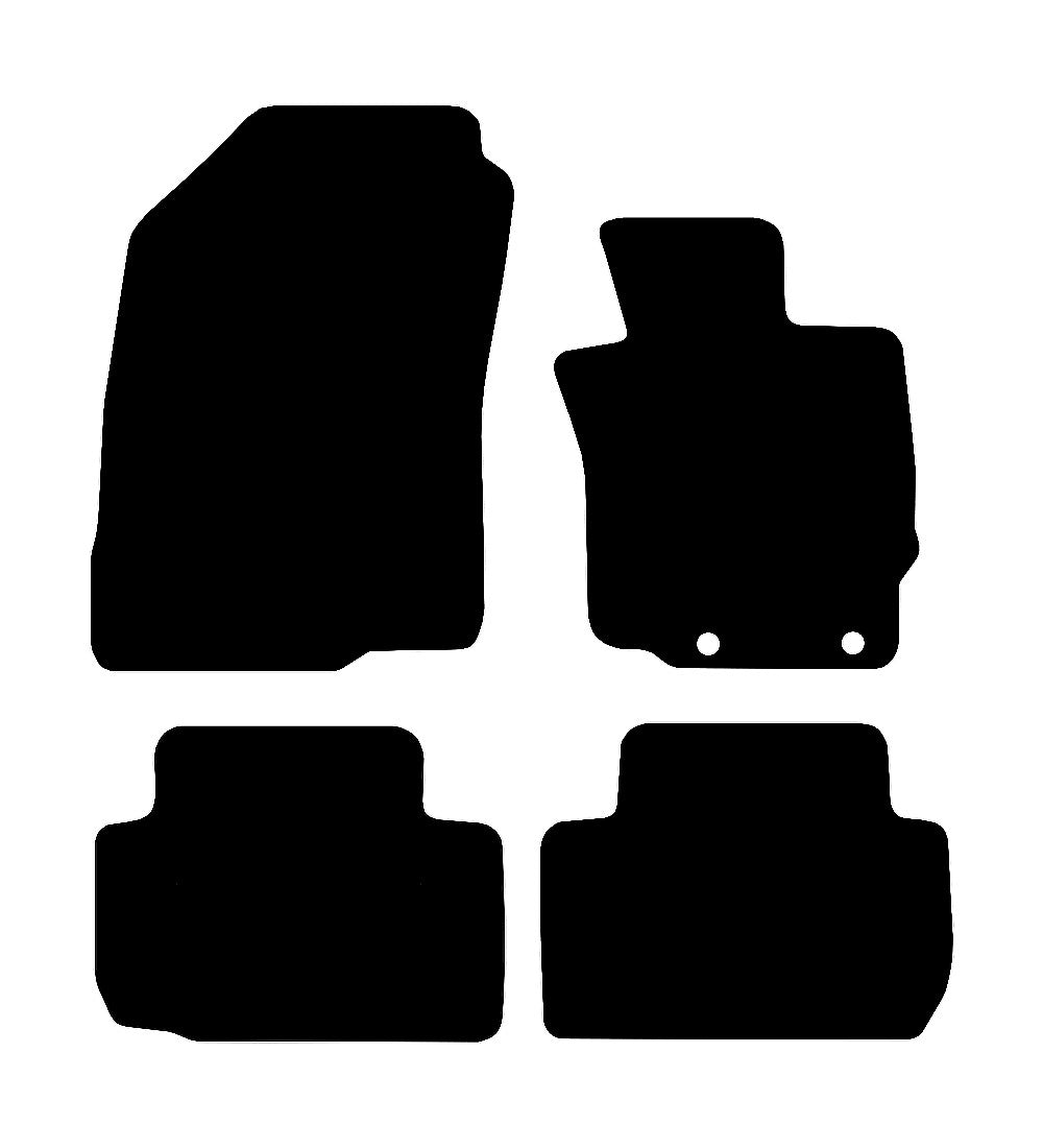 Mitsubishi Eclipse Cross Automatic (2019-2024) Car Mats Mat Shape