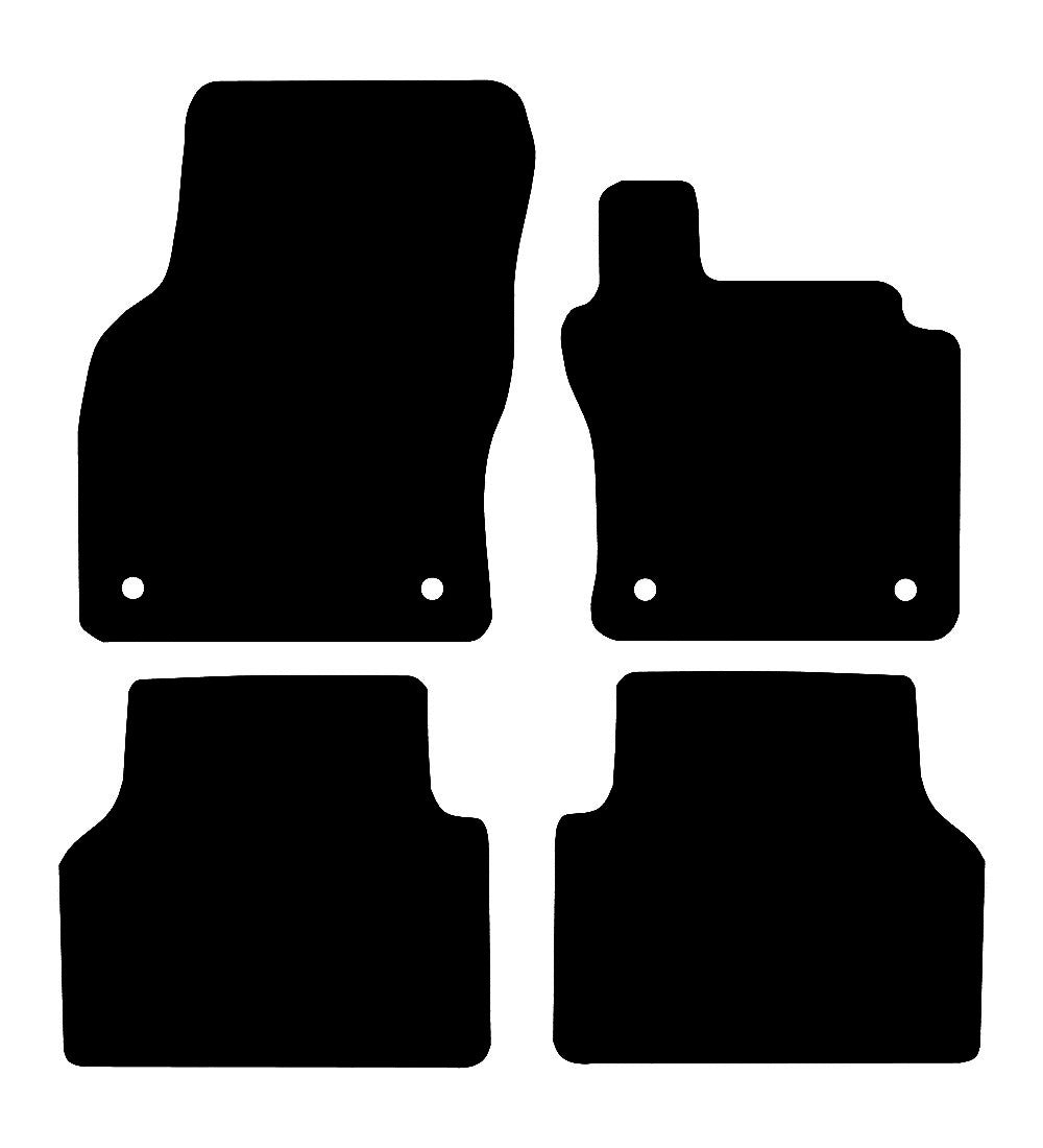 Volkswagen Caddy Maxi Life Van (2021-2023) Van Mats Mat Shape