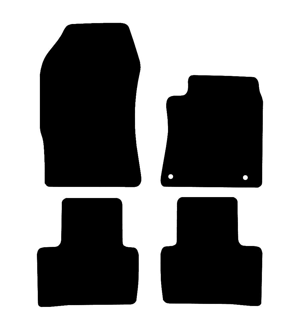 Peugeot 308 SW (2021-2026) Car Mats Mat Shape
