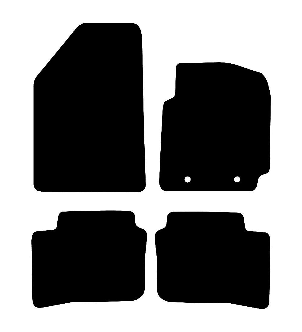 Hyundai i10 (2020-2025) Car Mats Mat Shape