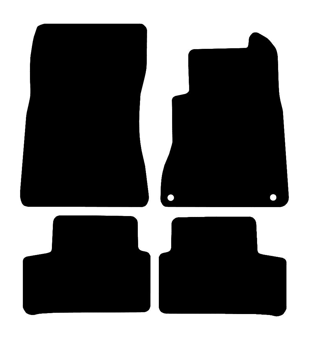 Mercedes CLA (2020-2024) Car Mats (X118) (C118) Mat Shape