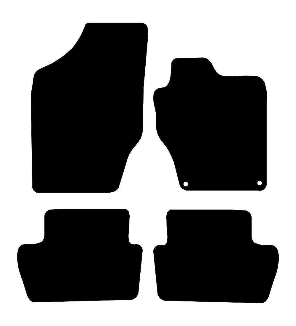 DS Automobiles DS4 (2015-2020) Car Mats Mat Shape