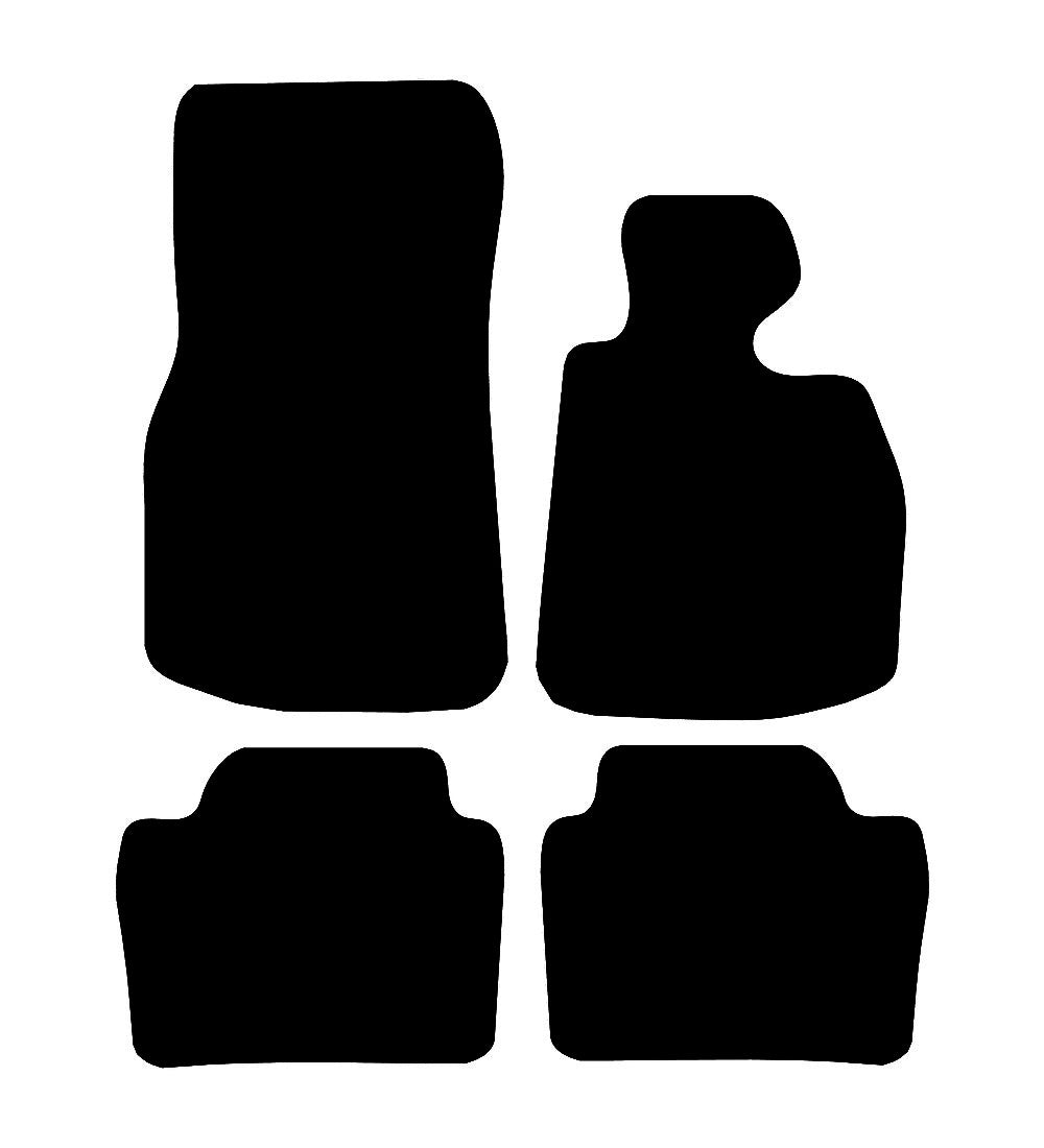 BMW 4 Series F36 Gran Coupe  (2013-2021) Car Mats Mat Shape