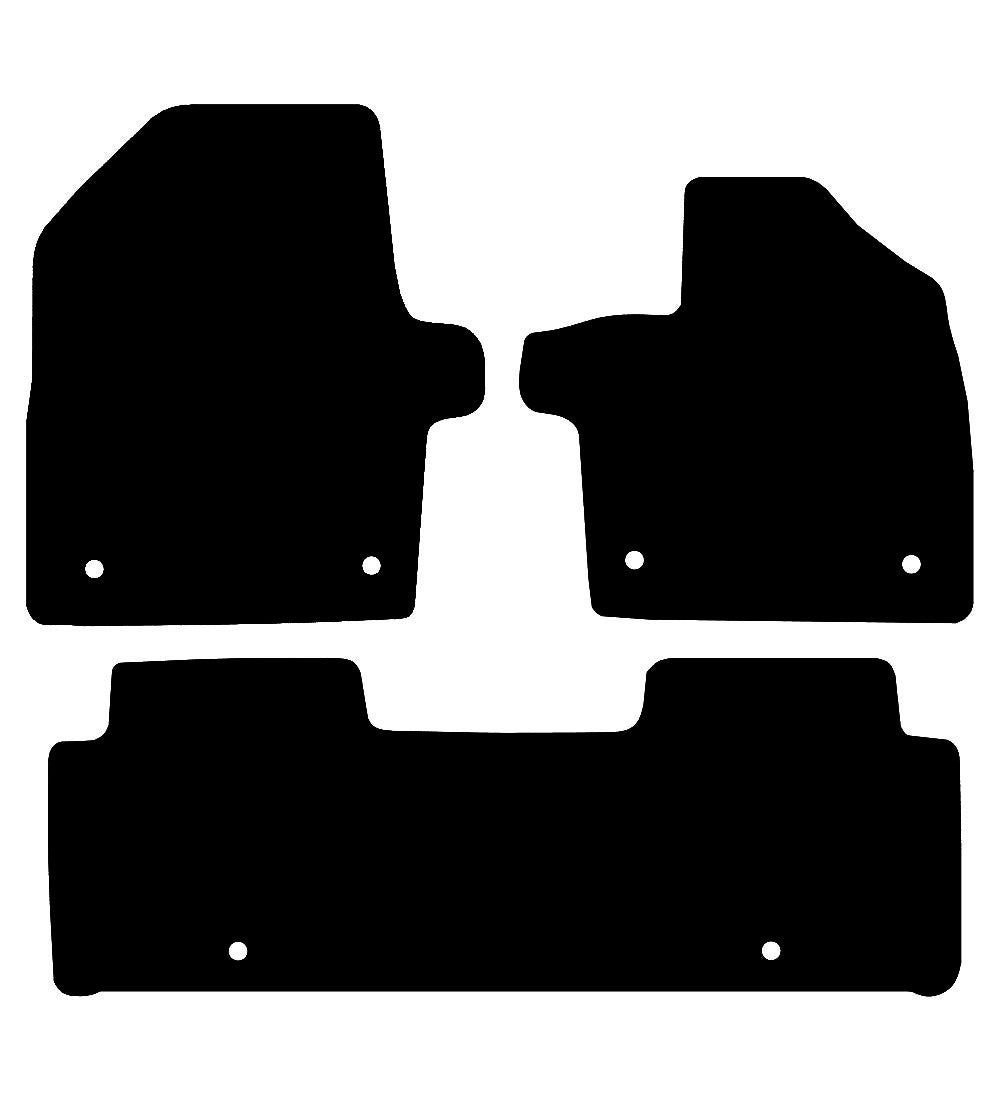 Kia EV6 (2021-2025) Car Mats Mat Shape
