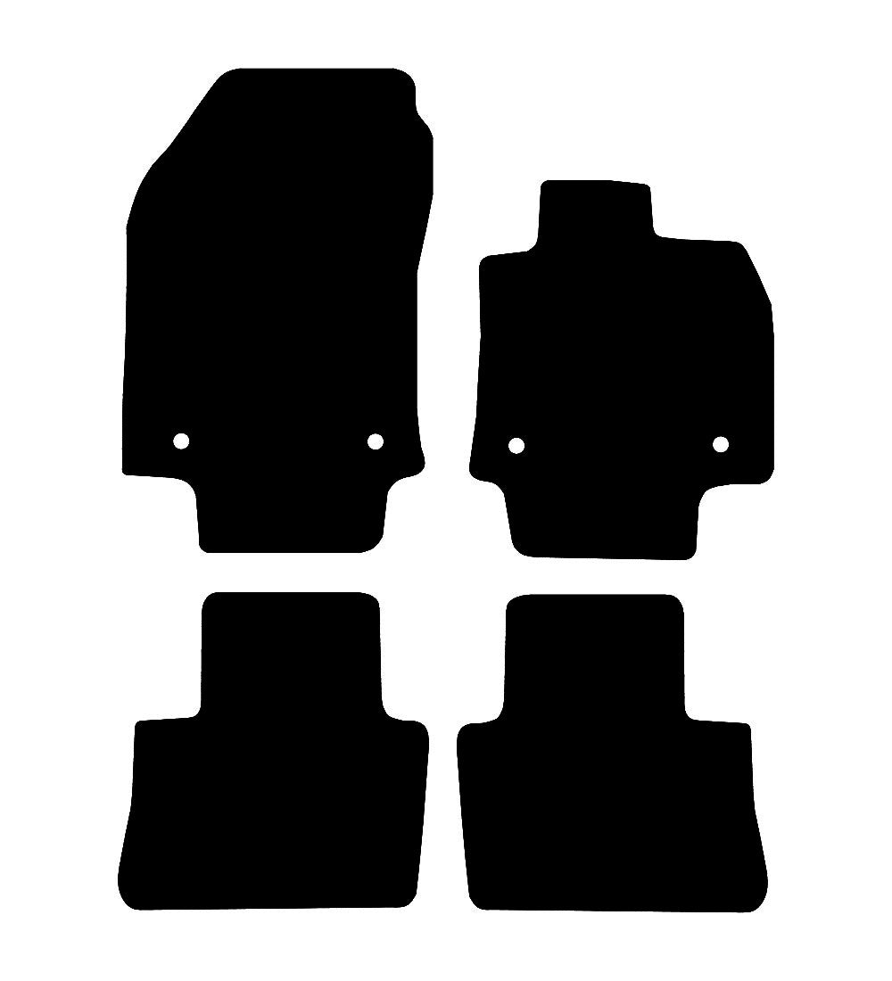 Lexus NX 450H (2022-2024) Car Mats Mat Shape