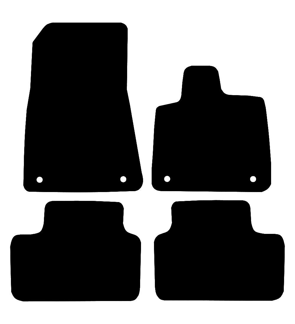 Volvo EX40 (2024-2025) Car Mats Mat Shape