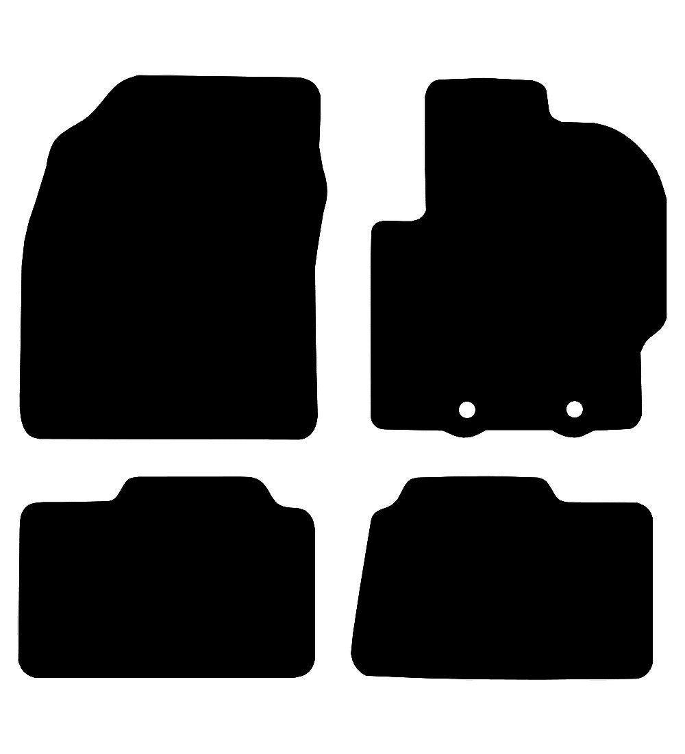 Toyota Yaris Cross Hybrid (2021-2024) Car Mats Mat Shape