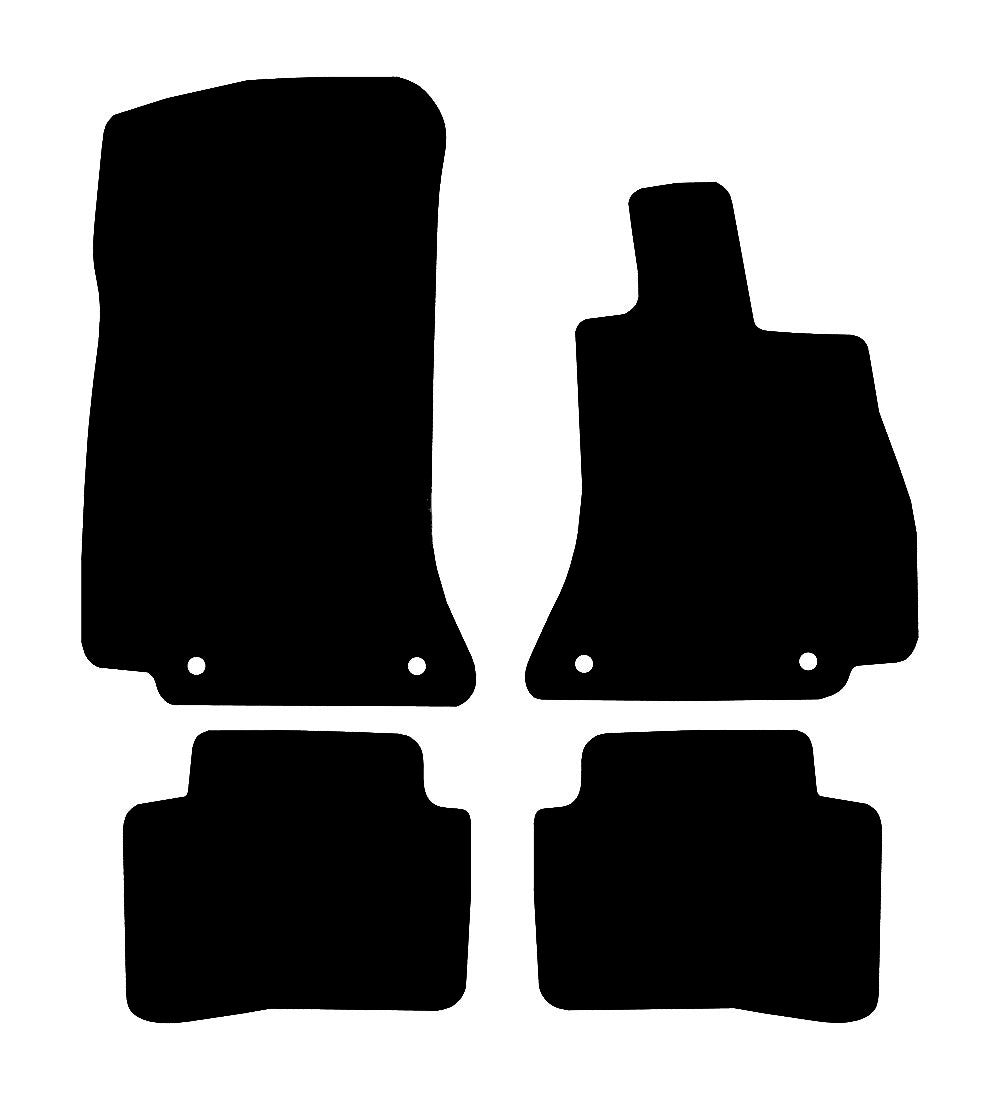Mercedes C Class (2021-2024) Car Mats - (W206/S206) Mat Shape