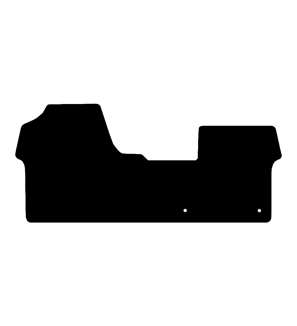 Citroen Dispatch Van (2016-2024) Van Mats (Crew Cab) Mat Shape