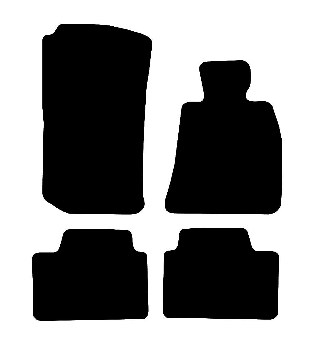 BMW 4 Series G26 Gran Coupe  (2020-2025) Car Mats Mat Shape