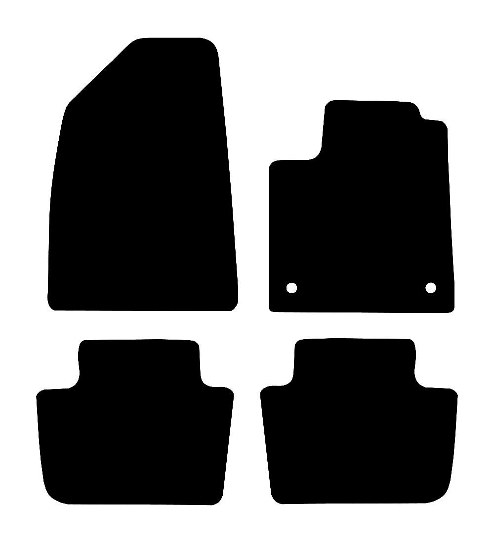 MG MG5 EV  (2022-2024) Car Mats (240mm Driver Spacing) Mat Shape