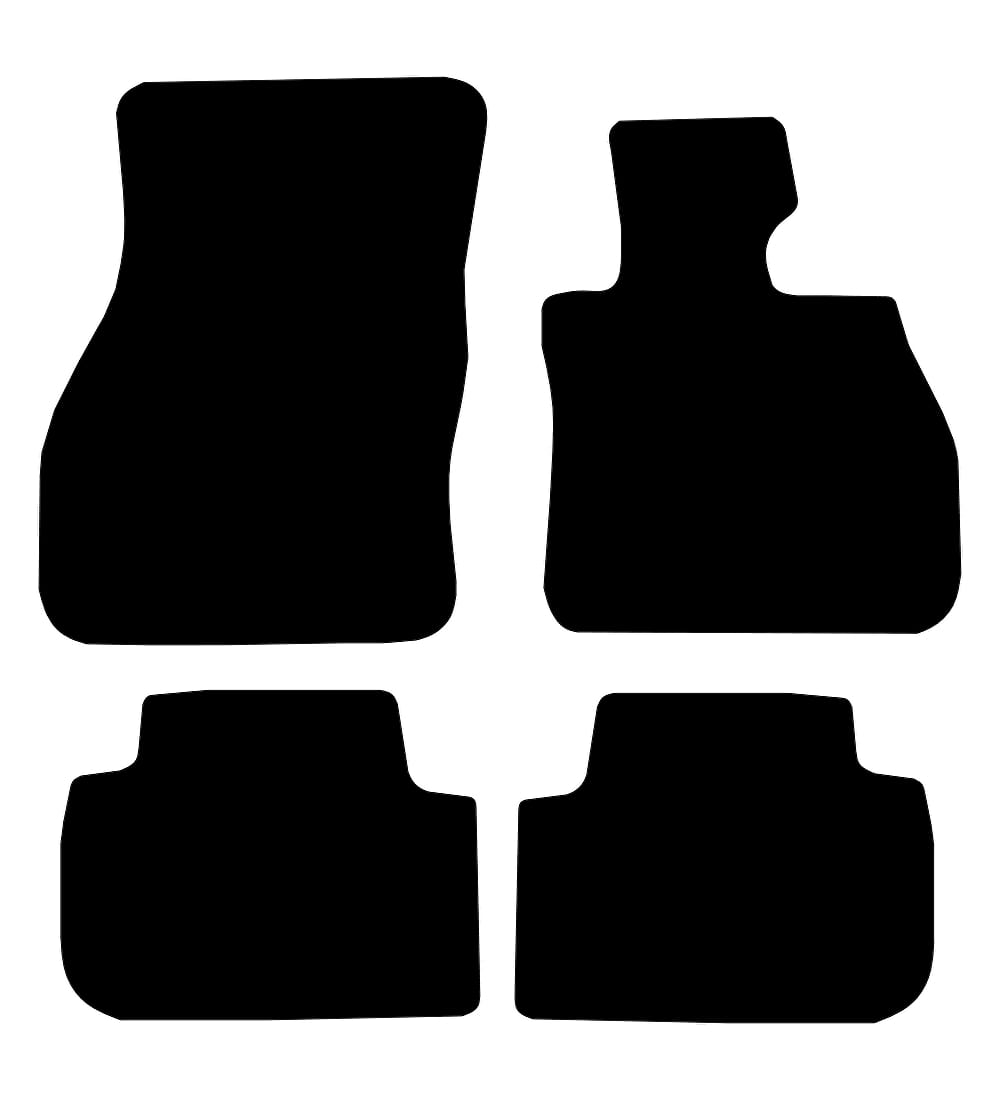 BMW 4 Series M4 G82 Coupe (2020-2025) Car Mats Mat Shape