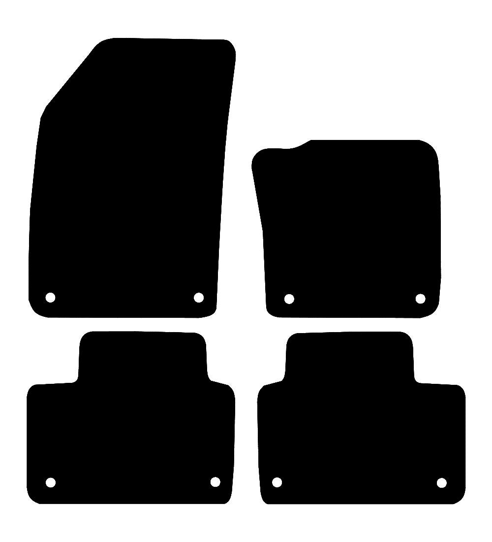 Volvo V60 Auto (2018-2024) Car Mats Mat Shape