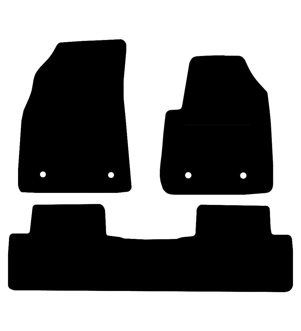 MG MG5 EV  (2022-2026) Car Mats (240mm Driver Spacing) Mat Shape