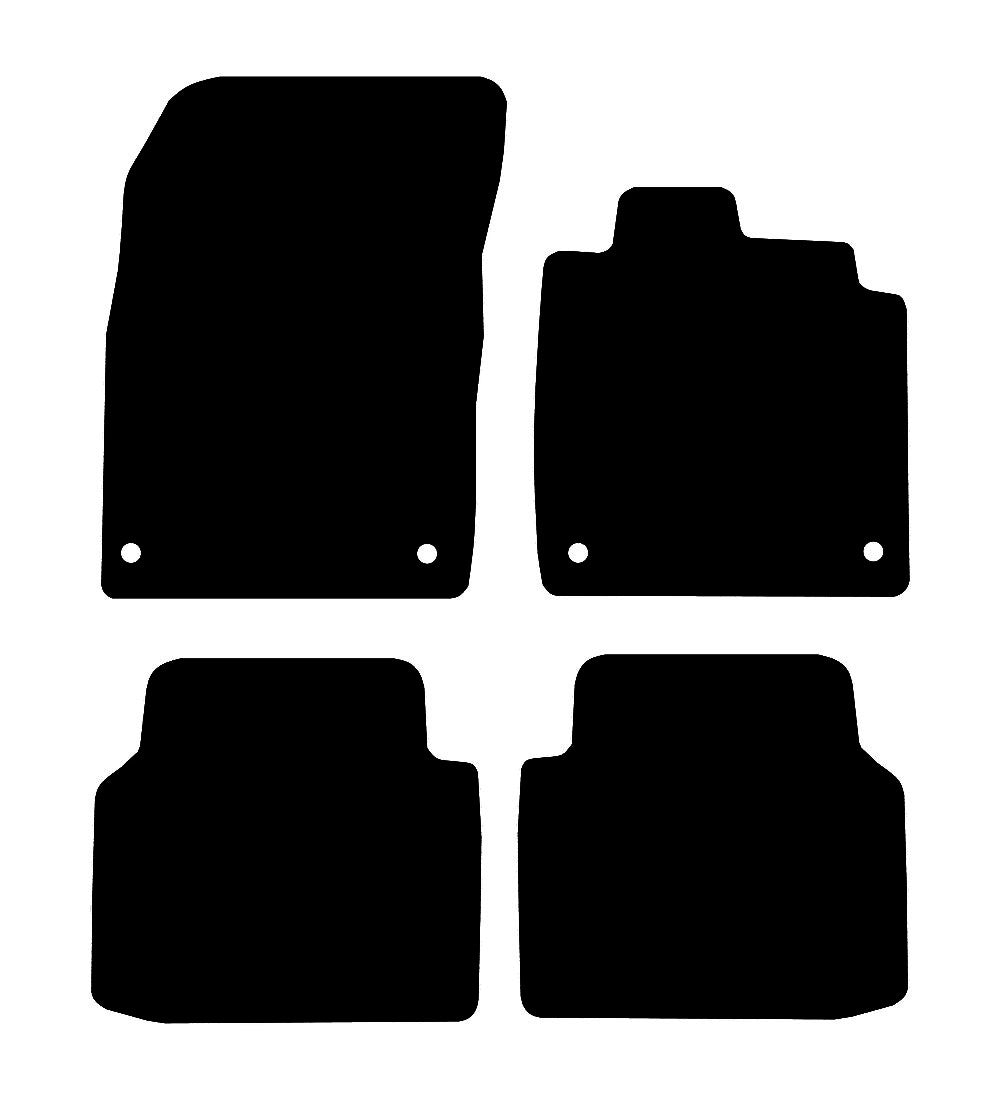 Volkswagen ID.4 (2021-2026) Car Mats Mat Shape