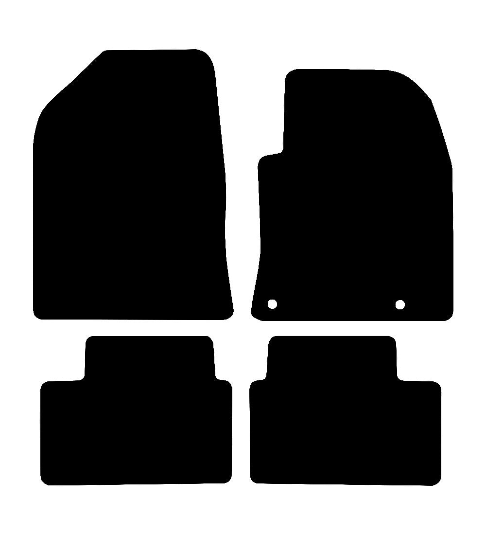 Kia XCeed (2019-2025) Car Mats Mat Shape