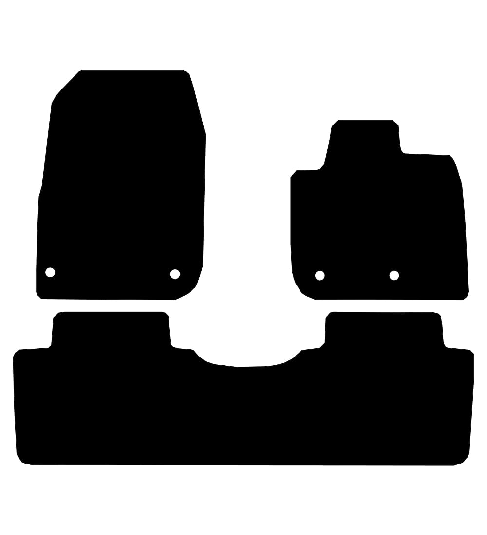 Nissan Ariya (2022-2025) Car Mats Mat Shape