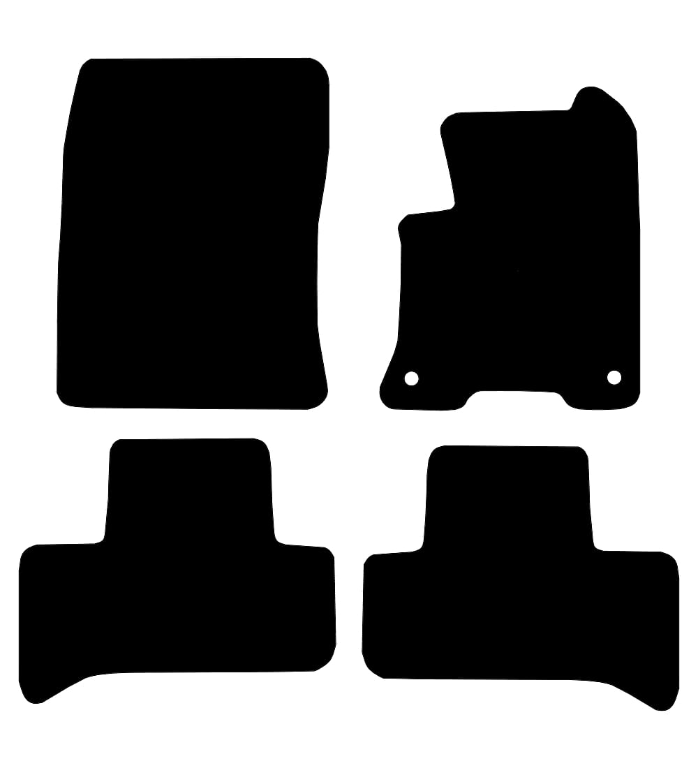 Mercedes EQA (2021-2024) Car Mats Mat Shape