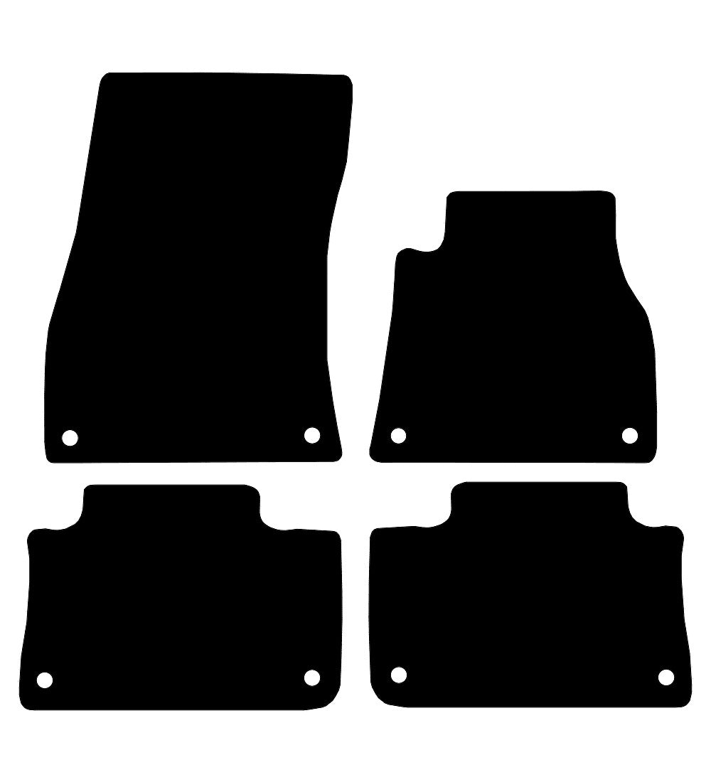 Audi E-tron (2018-2026) Car Mats (Not GT) Mat Shape