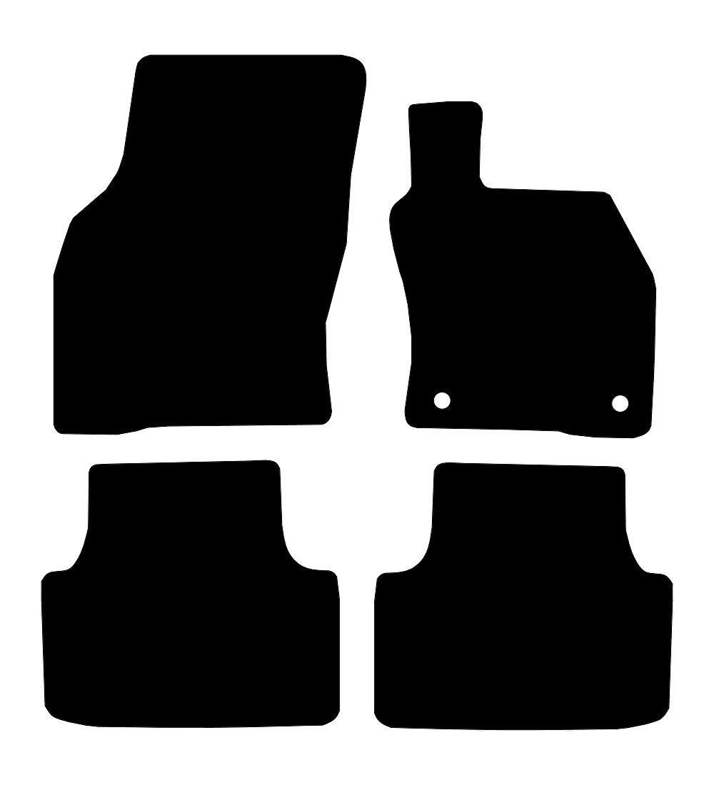 Cupra Formentor (2020-2024) Car Mats (2-clips) Mat Shape