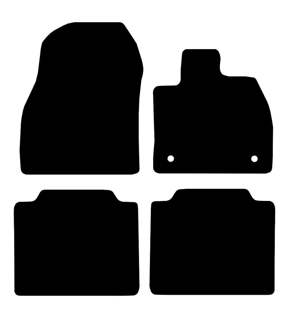 Toyota bZ4X (2022-2024) Car Mats Mat Shape