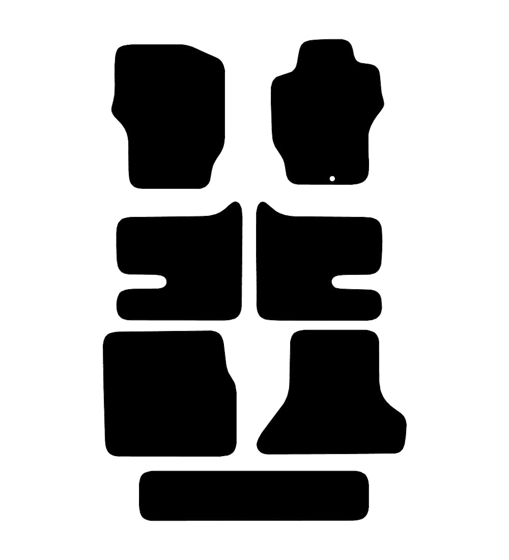 Mitsubishi Canter (2002-2005) Truck Mats Mat Shape