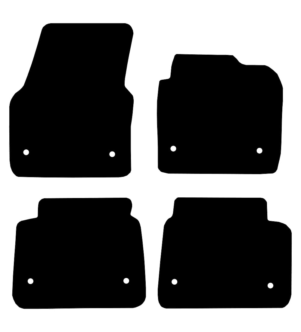 Land Rover Discovery Sport (2019-2024) Car Mats (Hybrid) Mat Shape