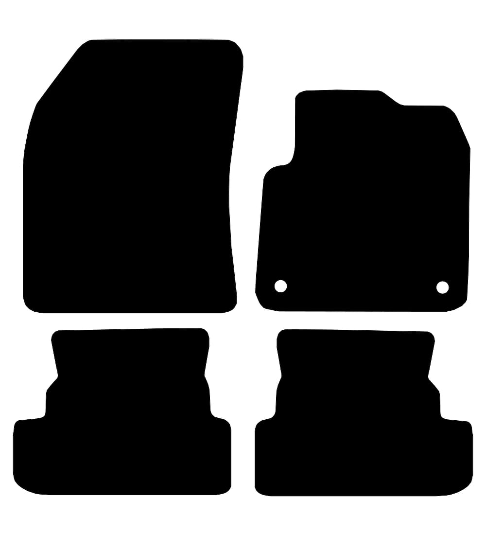 Vauxhall Grandland Hybrid (2020-2024) Car Mats Mat Shape