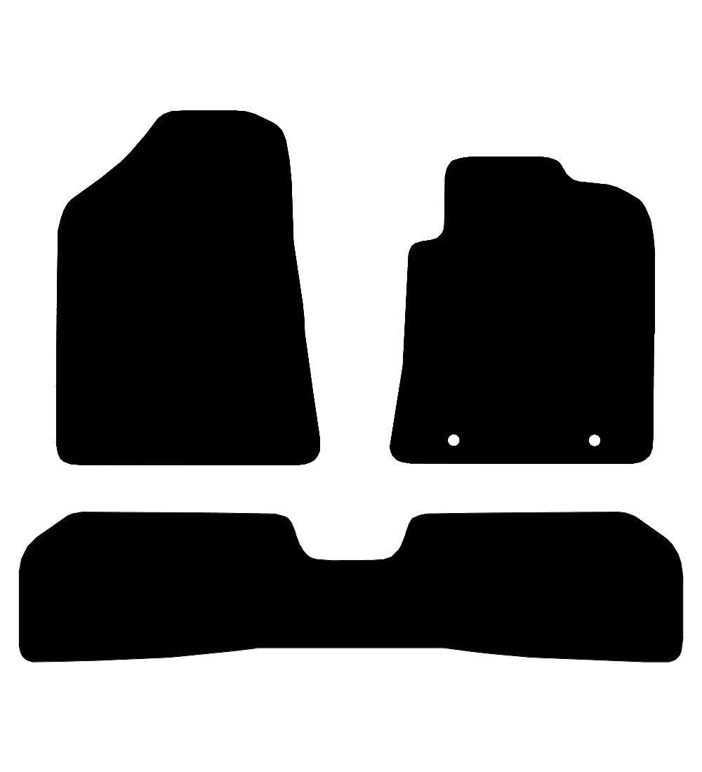 Hyundai Kona Electric SX2 (2024-2025) Car Mats Mat Shape