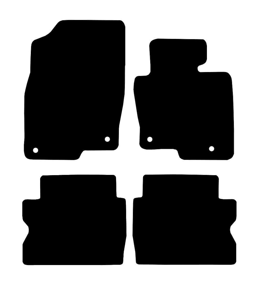 Mazda CX-5 Mild Hybrid (2023-2024) Car Mats Mat Shape