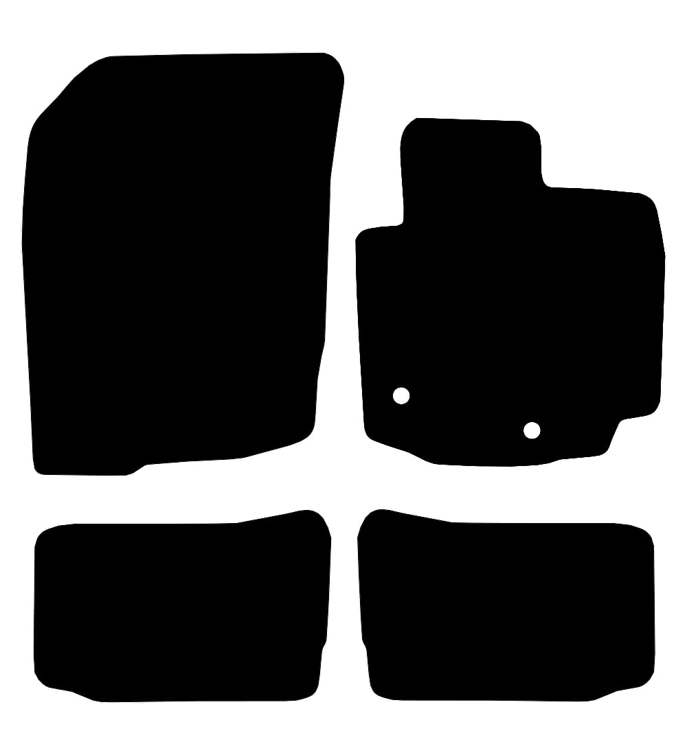 Suzuki Vitara Hybrid (2022-2024) Car Mats Mat Shape