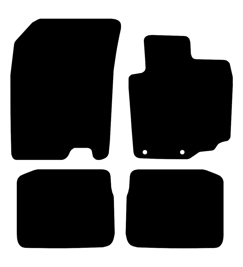 Suzuki S-Cross Hybrid (2020-2022) Car Mats Mat Shape