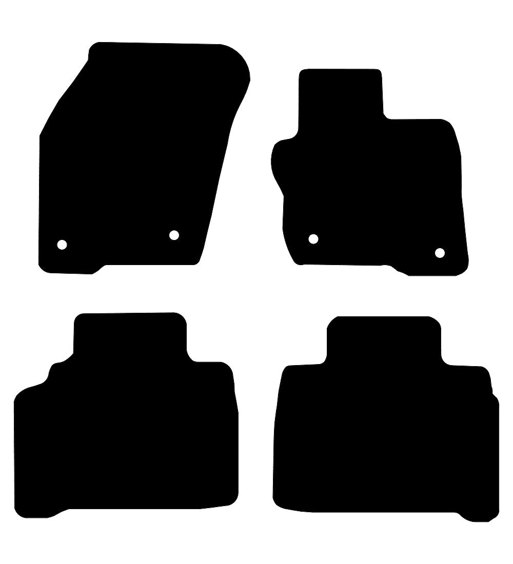 Ford S Max (2021-2026) Car Mats Mat Shape