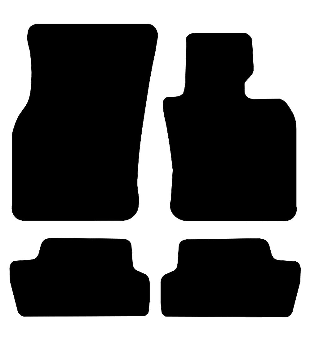 Mini Cooper (2024-2025) Car Mats (F66) Mat Shape