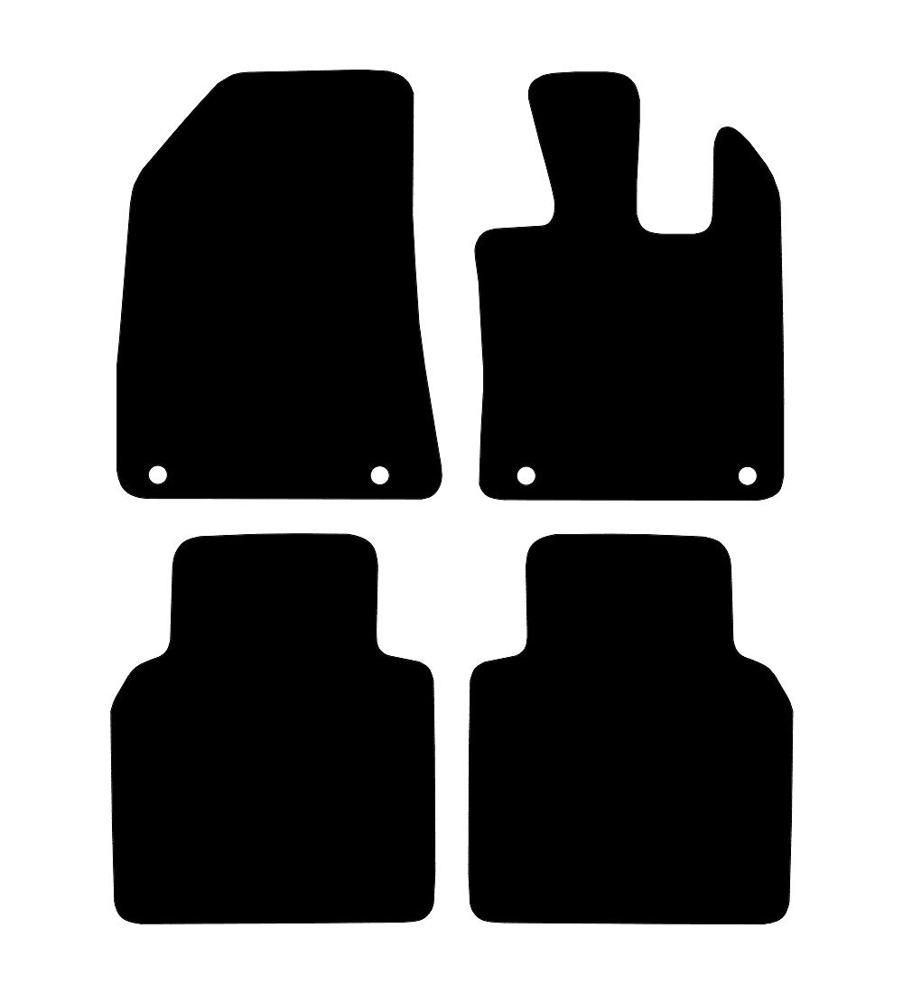 MG HS  (2024-2026) Car Mats Mat Shape