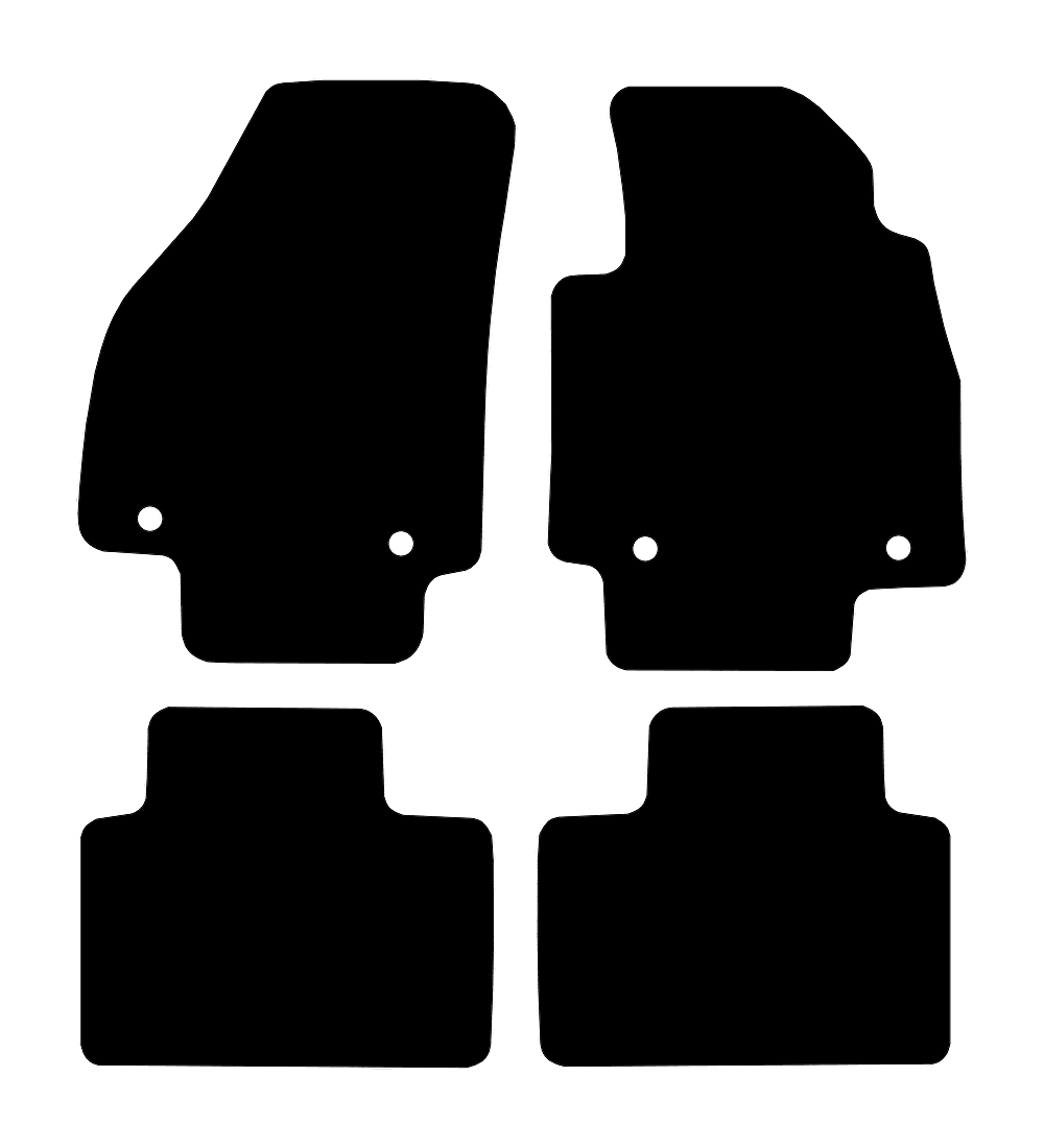 MG ZS Hybrid (2024-2026) Car Mats Mat Shape