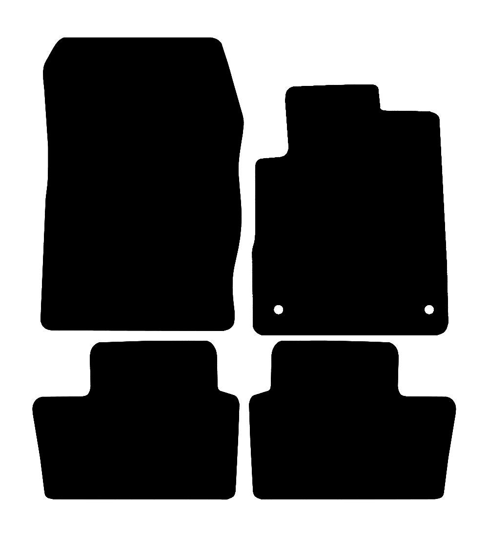 Nissan Juke (F16) (2019-2026) Car Mats Mat Shape