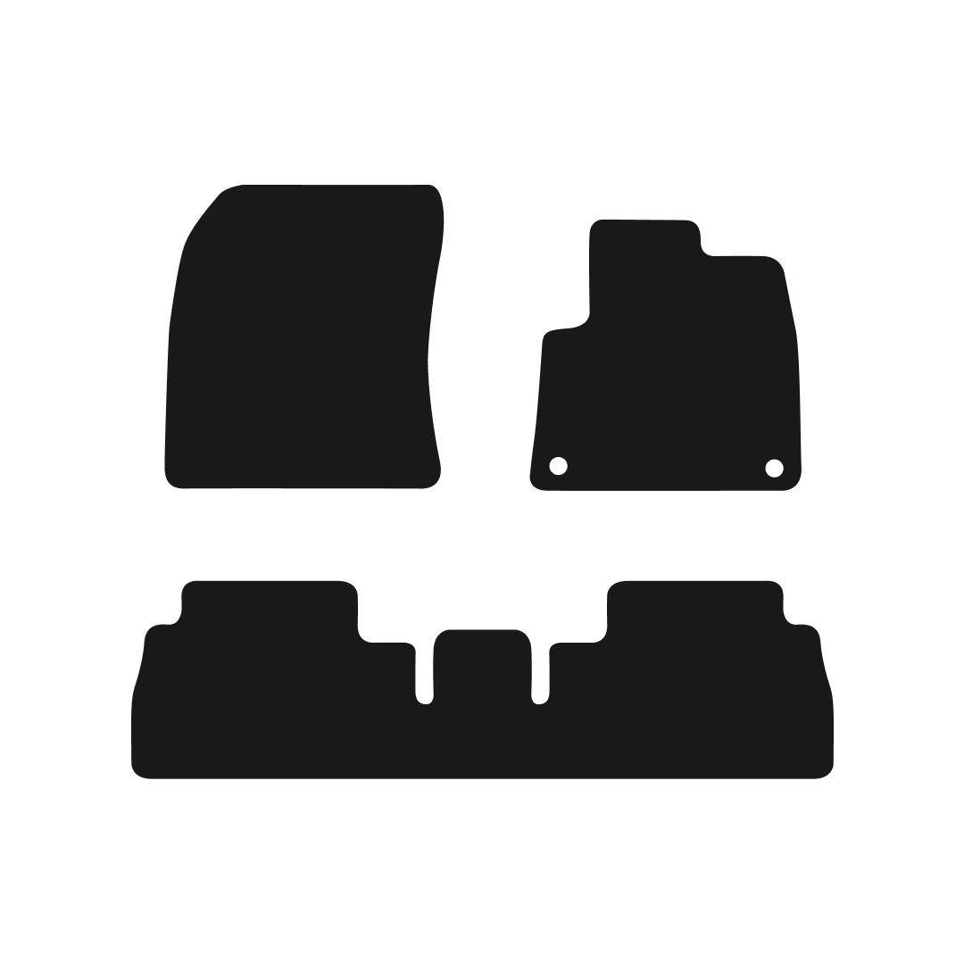 Vauxhall Combo Crew Cab (2019-2023) Van Mats Mat Shape